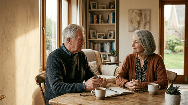 Austausch & Gespr�che